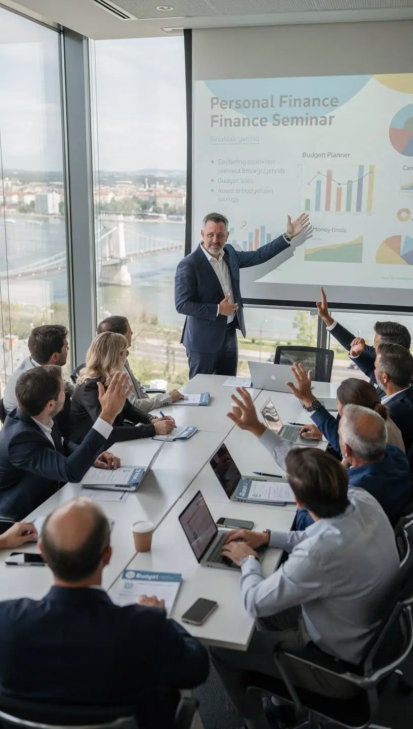 Egy személy ül asztalnál, és költségvetést készít jegyzetfüzettel és számológéppel.